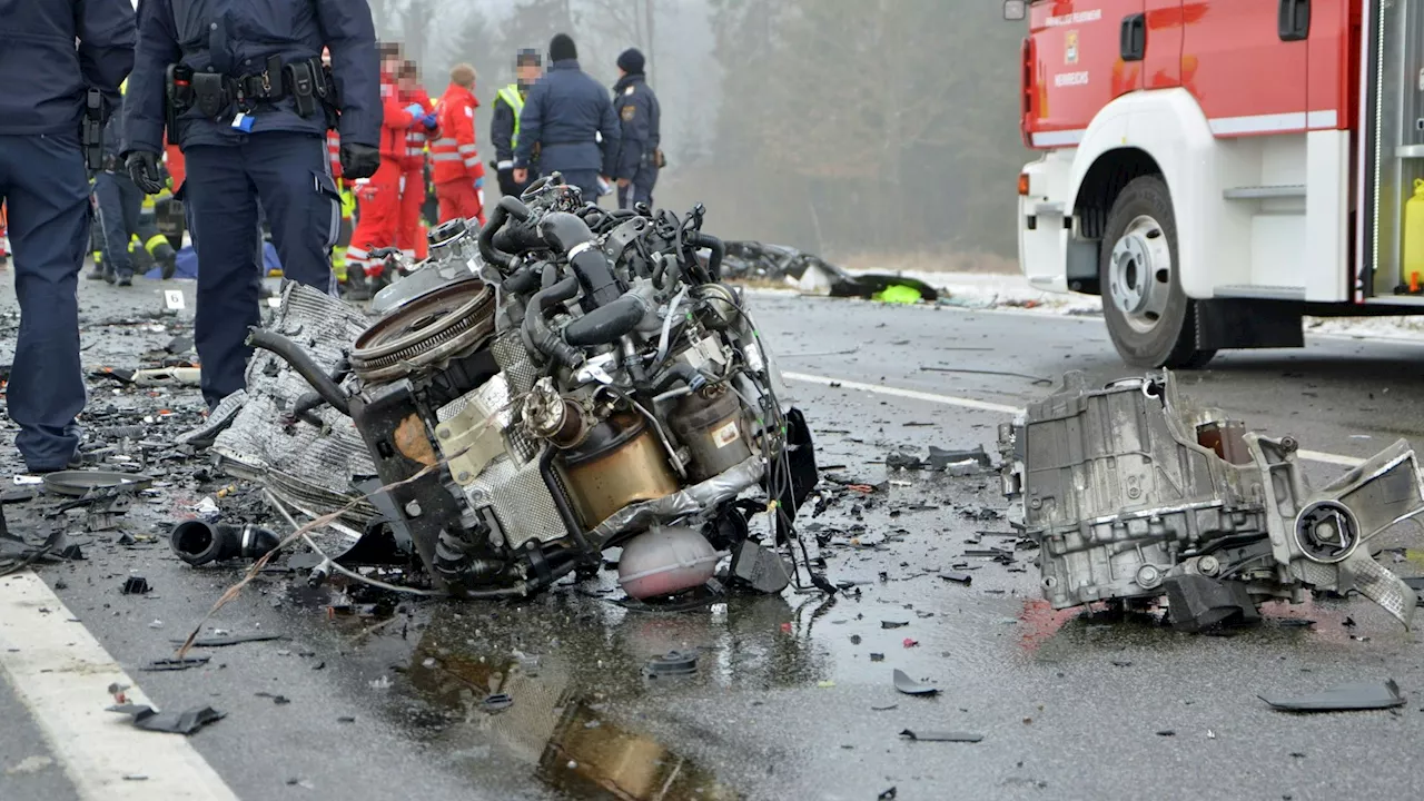 Tödlicher Frontalzusammenstoß auf der B2 in Niederösterreich