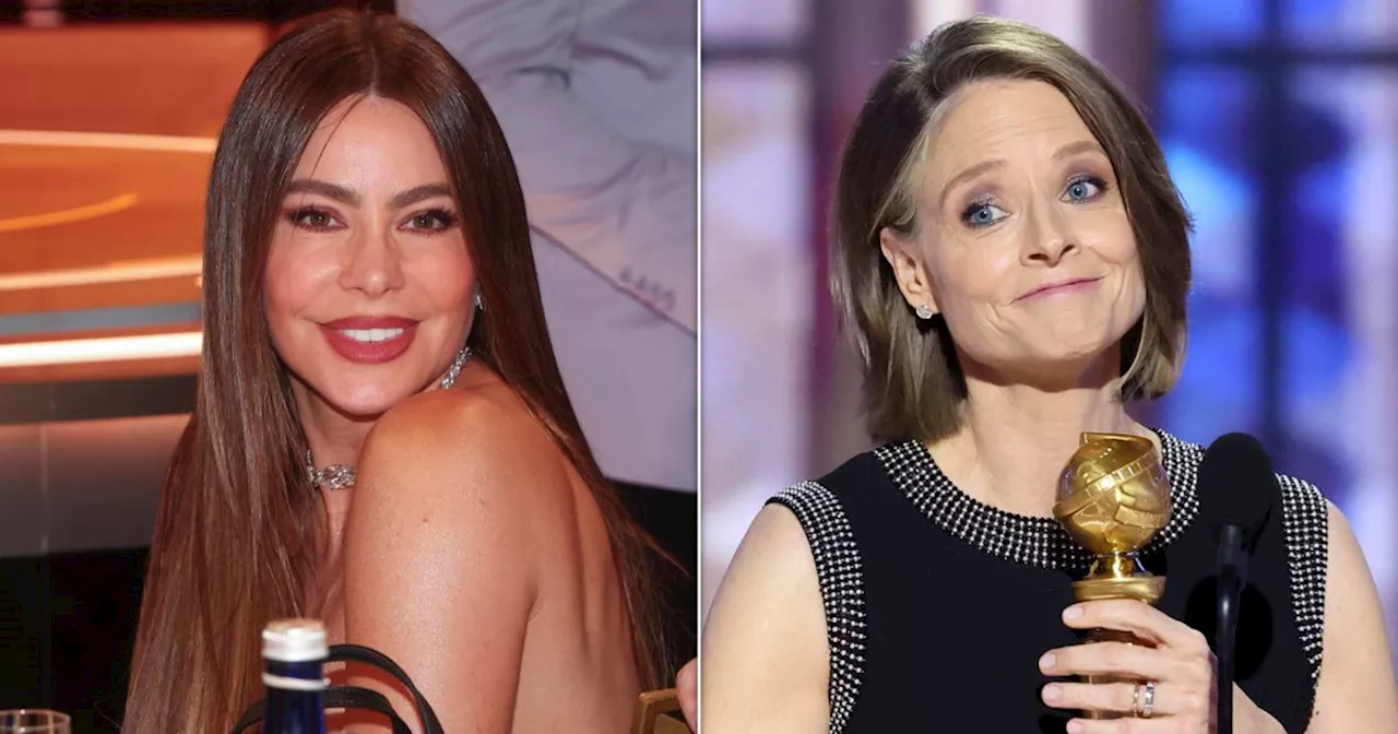 Sofia Vergara Heckles Jodie Foster During Her Golden Globe Win