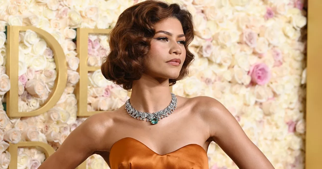 Zendaya Sparks Engagement Rumors at Golden Globes