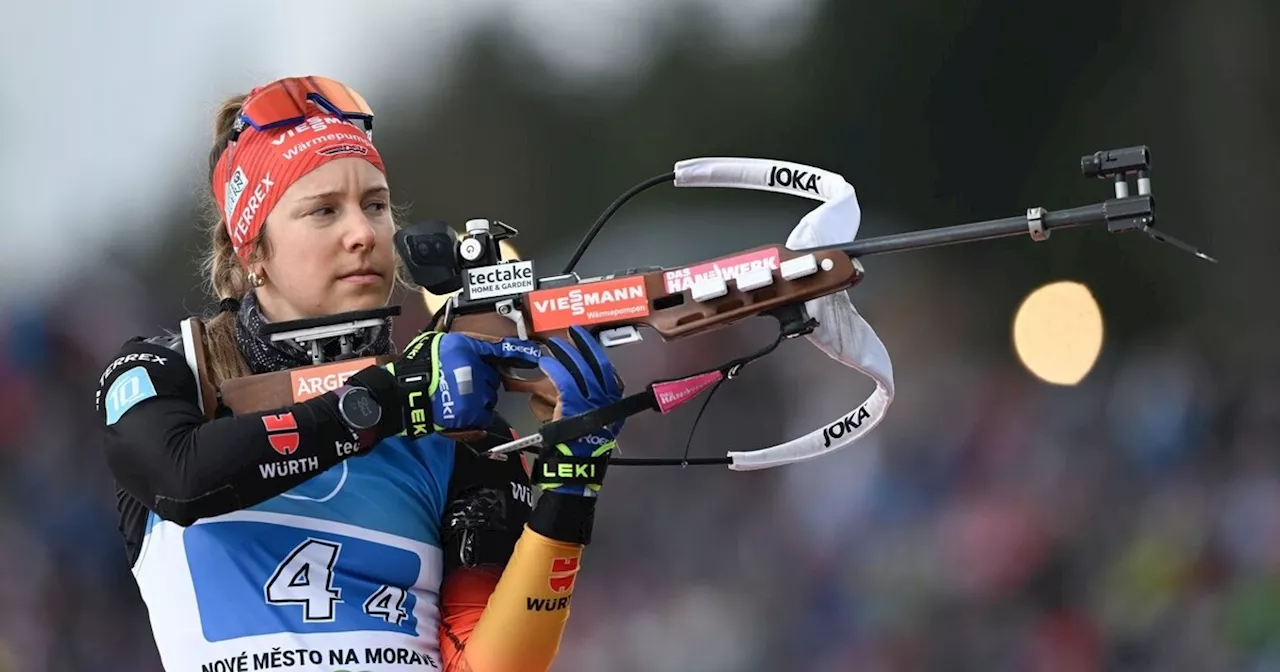 Sophia Schneider startet im Biathlon-Weltcup