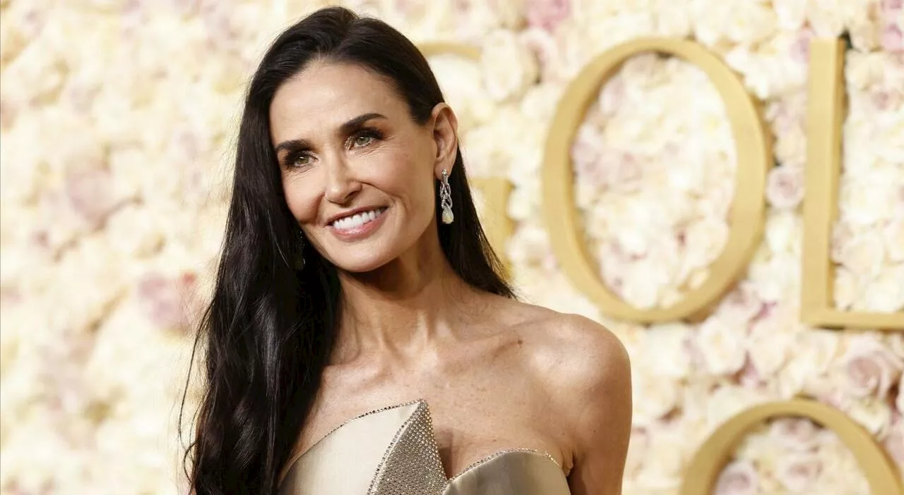 Demi Moore vince ai Golden Globe per The Substance