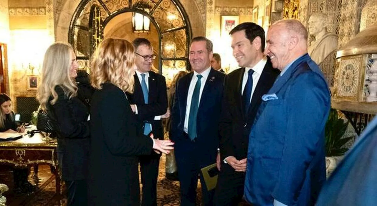 Meloni a Mar a Lago: Incontro con la Squadra Trump