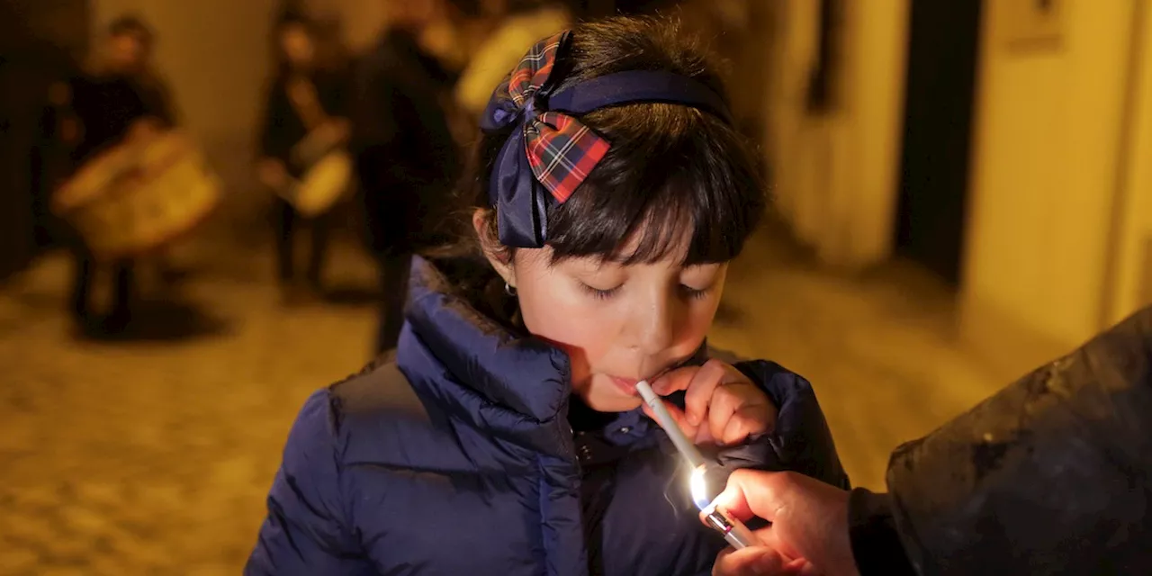 Tradizione Controversa: Bambini Fumavano a Vale de Salgueiro