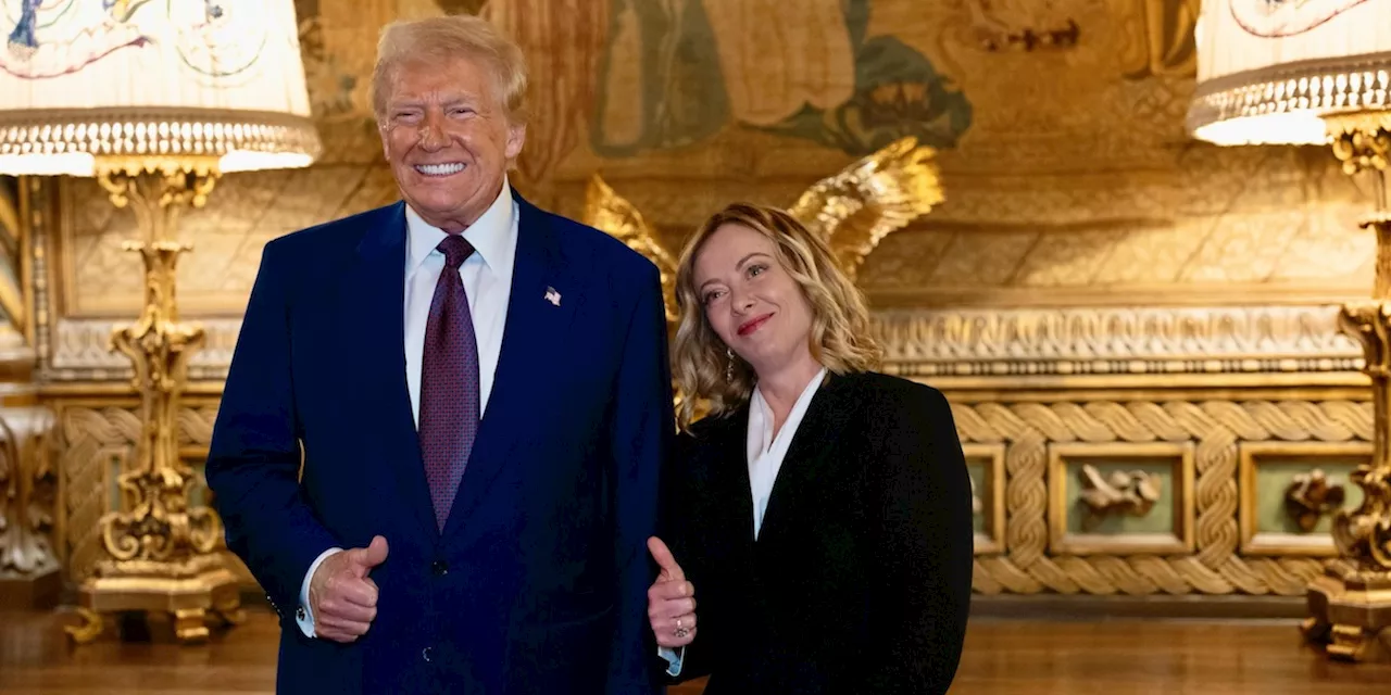 Visita di Meloni a Trump a Mar-a-Lago