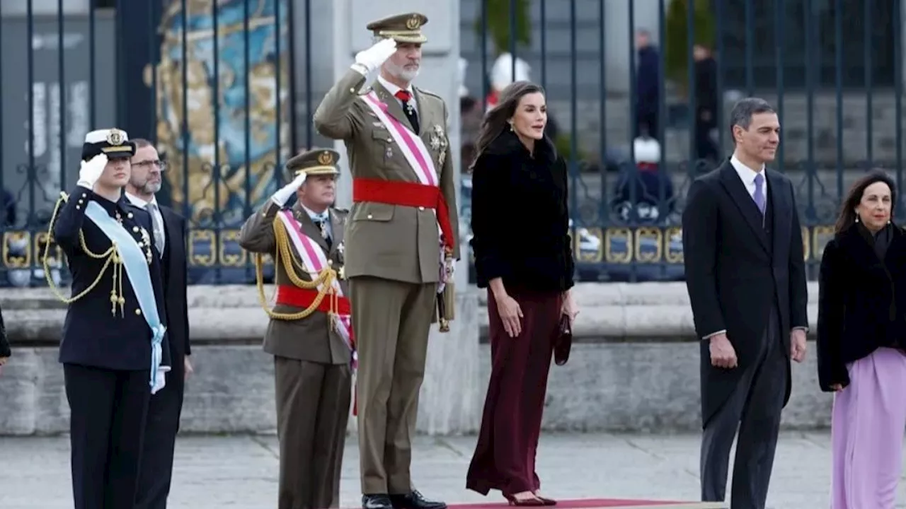 Los Reyes presiden la Pascua Militar con la Princesa Leonor