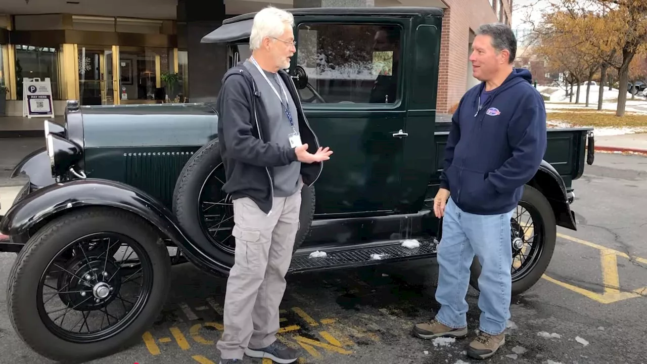 1928 Ford Model A Pickup Converted to Electric Vehicle