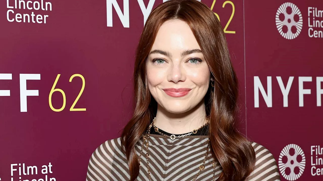 Emma Stone Debuts Dramatic Pixie Cut at New York Film Festival