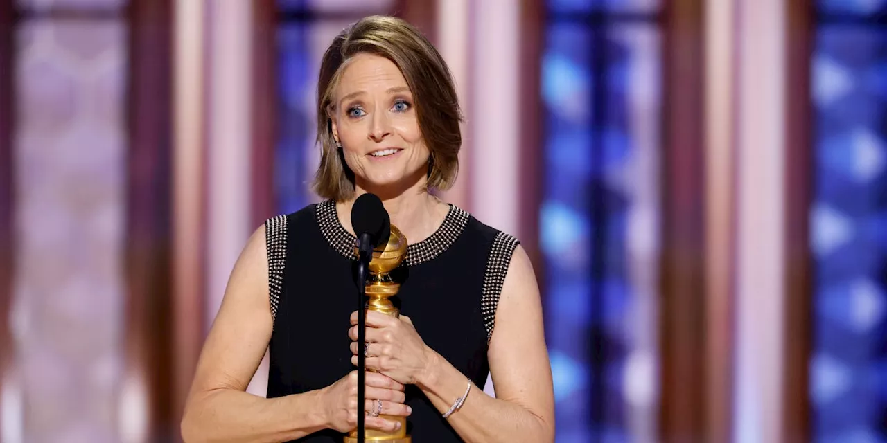  Jodie Foster Thanks Her Family and Publicly Re-Confirms Her Sexuality at the Golden Globes