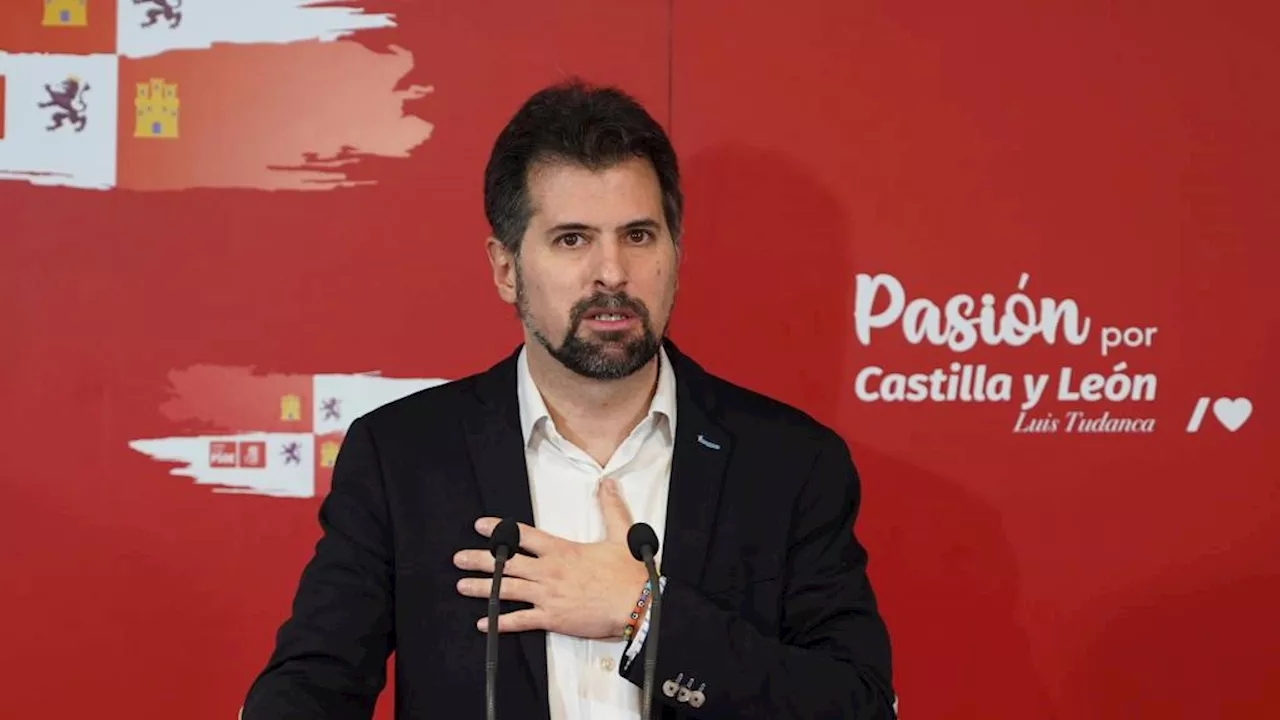 Luis Tudanca anuncia su retirada como secretario general del PSOE de Castilla y León