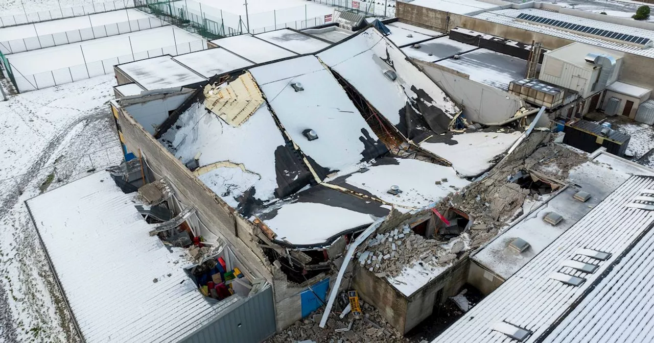 Roof Collapses at Tralee Sports Complex in Ireland