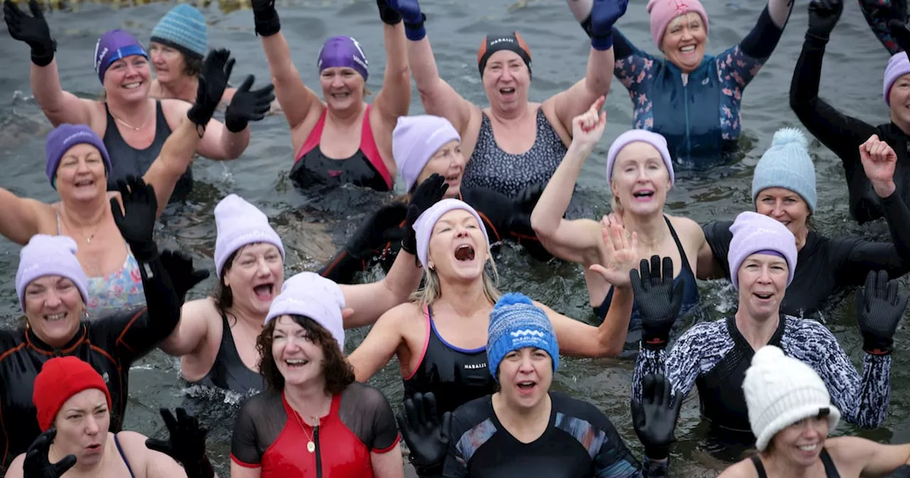 Women Celebrate Nollaig na mBan With Cold Swim and Festivities