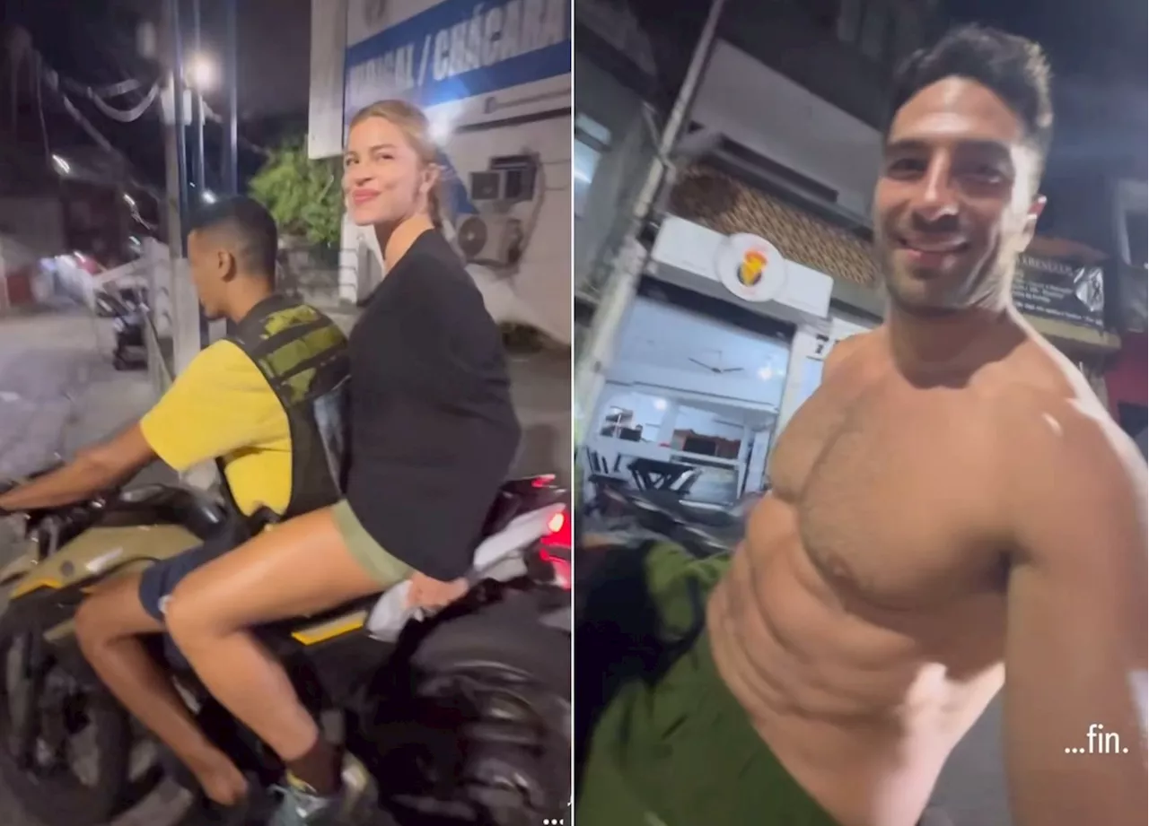 Grazi Massafera Faz Trilha com Modelo Italiano Alvise Rigo no Rio