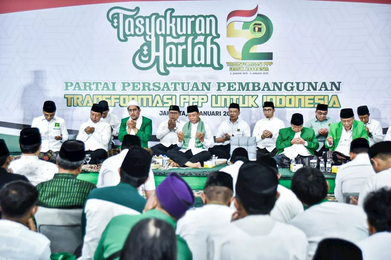 Plt Ketum PPP: Harlah Ke-52 Momentum Transformasi dan Refleksi