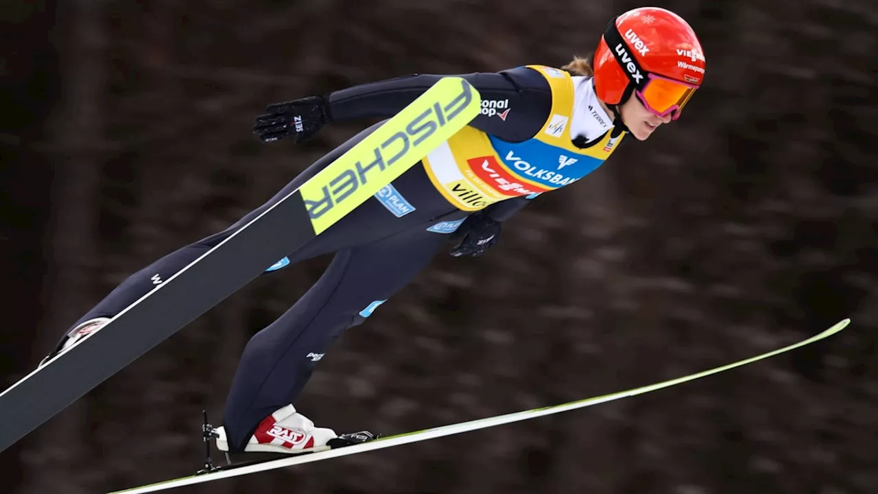 Skispringerin Schmid in Villach erneut auf dem Podest