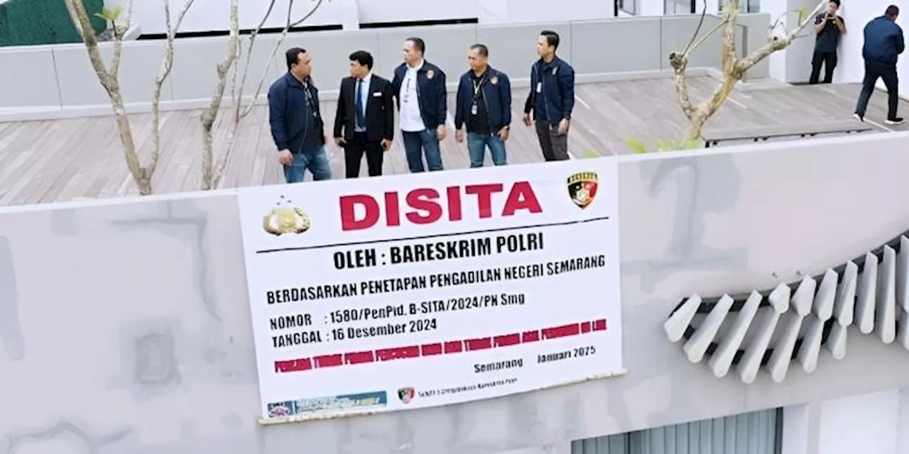 Hotel Aruss Semarang Disita Terkait Pencucian Uang Judi Online, Polisi Ungkap Modusnya