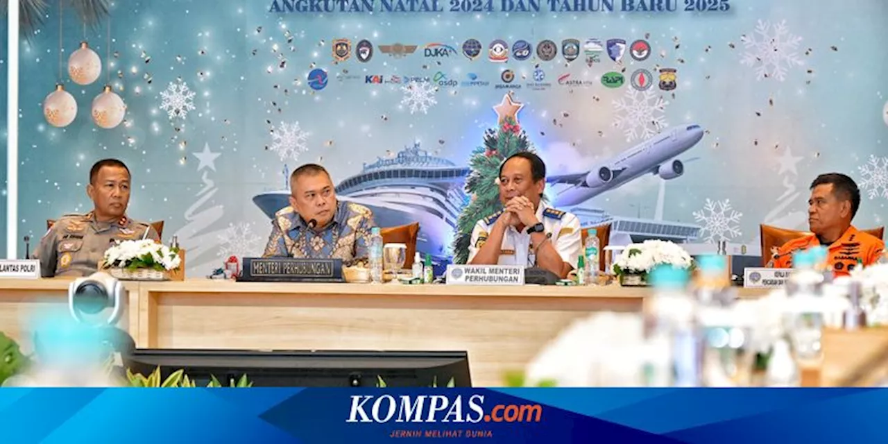 Penumpang Angkutan Nataru 2024/2025 Peningkat Signifikan