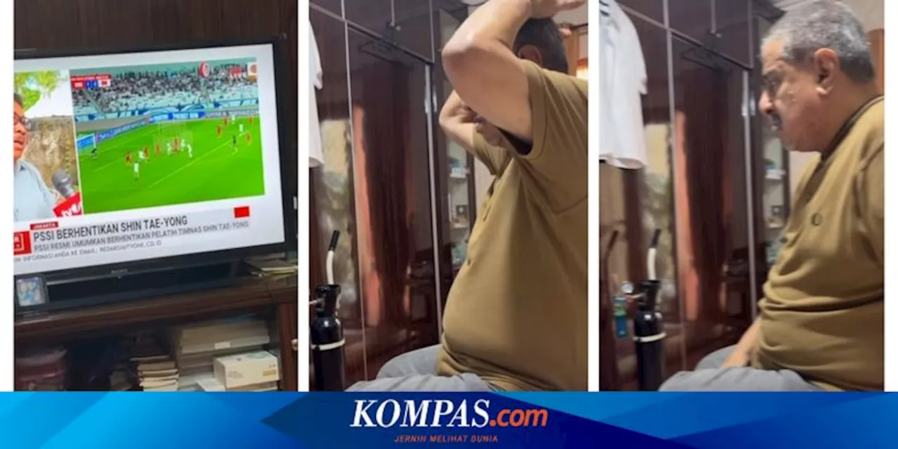 Sempat Tak Percaya Shin Tae-yong Dipecat, Pak Muh: Papa Jadi Sedih...