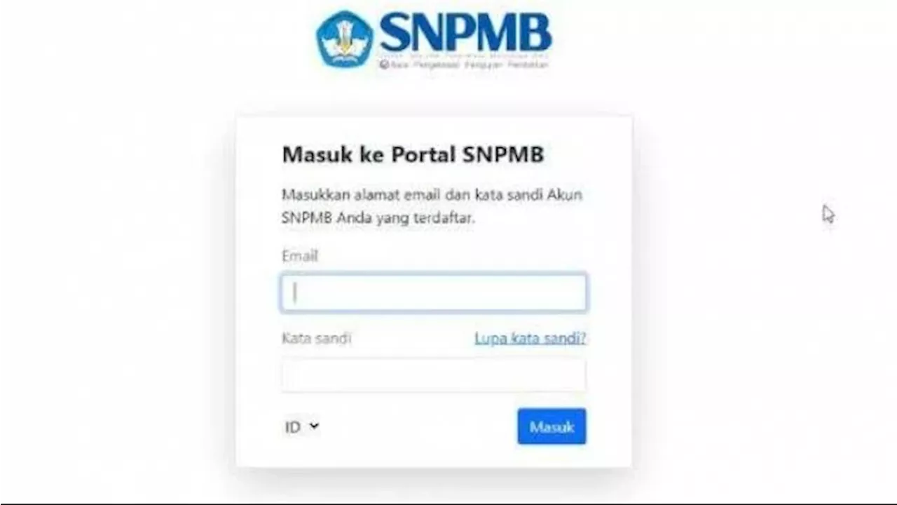 Cara Registrasi Akun SNPMB 2025 Sekolah dan Pengisian PDSS, Mulai Hari Ini