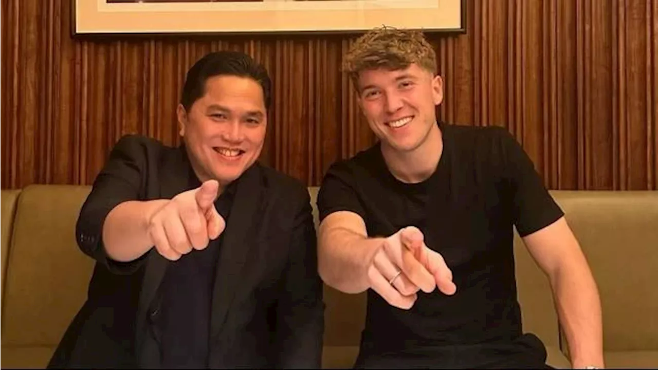 Erick Thohir Ungkap Perkembangan Naturalisasi Ole Romeny, Mitchel Bakker, dan Jairo Riedewald