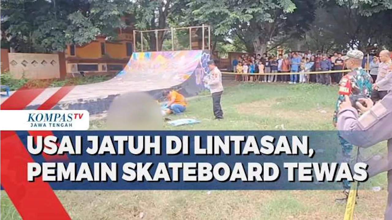 Usai Jatuh di Lintasan, Pemain Skateboard Tewas