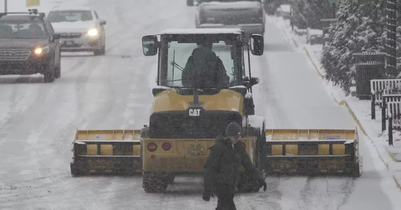 Major Winter Storm Impacts East Coast, Midwest, and Central Plains