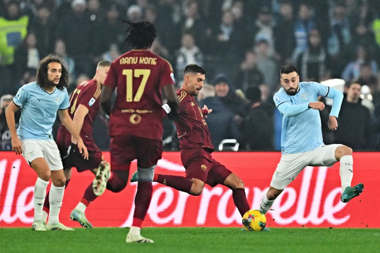 Roma domine Lazio dans derby romain