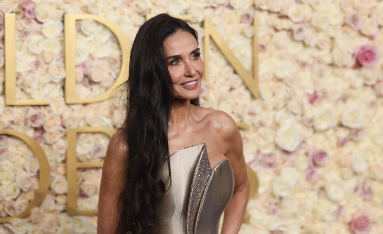 Demi Moore Wins First Golden Globe Award After Decades in Hollywood