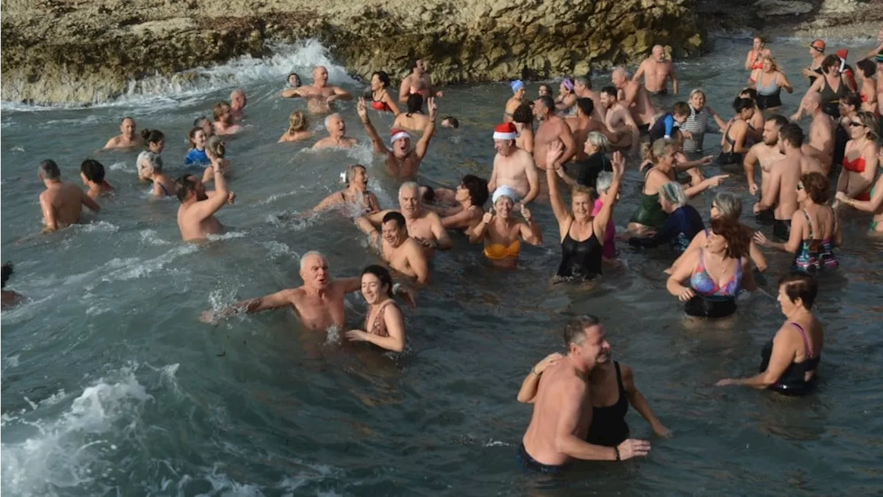 Sauss'egnade: Un record de participants pour une baignade printanière