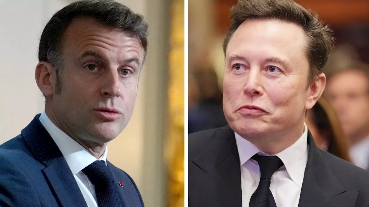 Macron Accuses Musk of Election Interference and Backing 'Reactionary Movement'