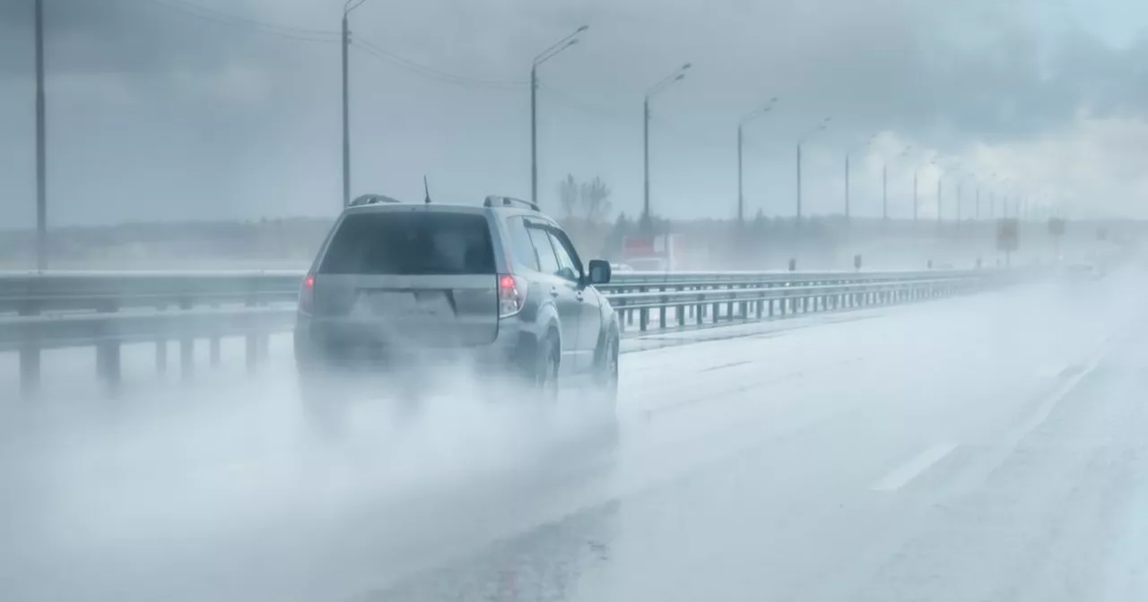 Grésil et Pluies en France Mardi