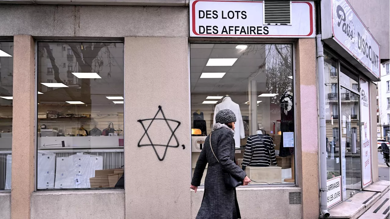 Étoiles de David taguées à Vincennes, près de l'Hypercacher