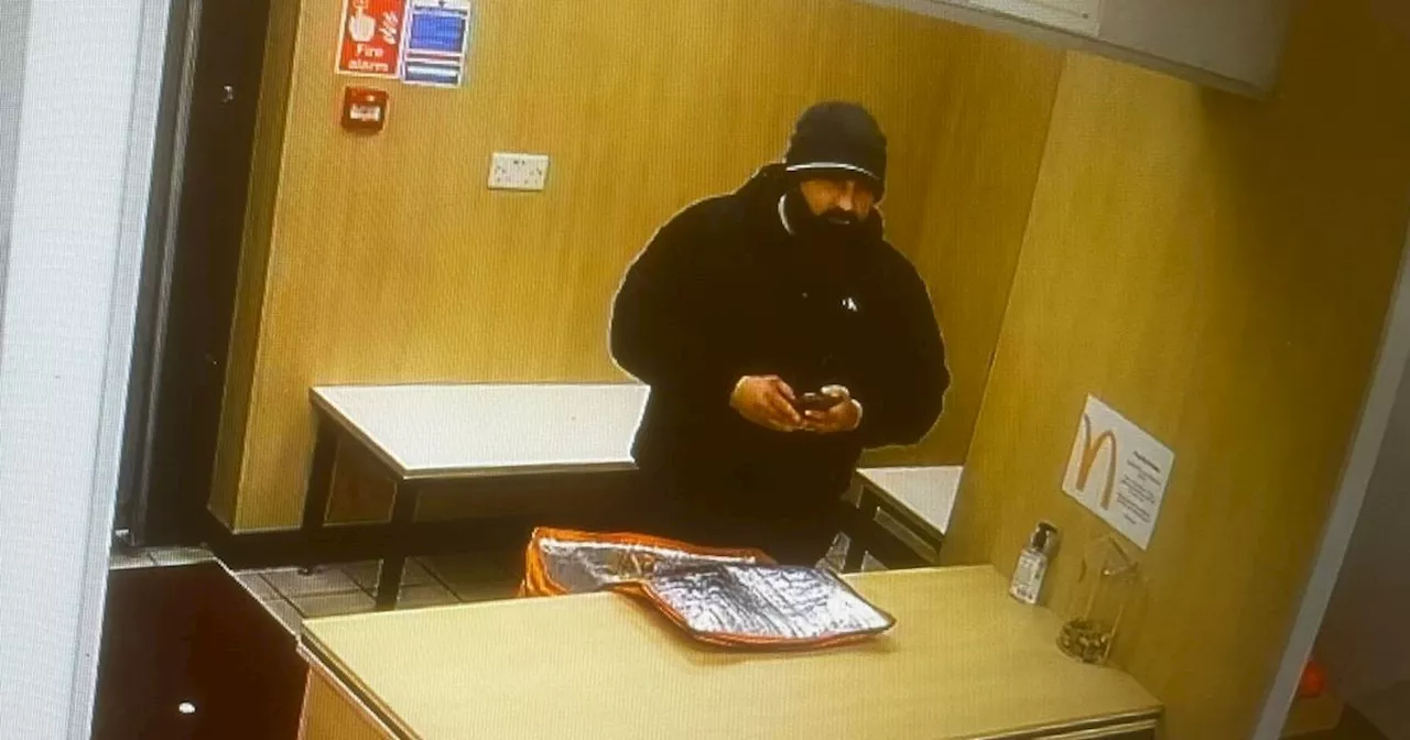 CCTV Appeal After McDonald's Collection Box Theft