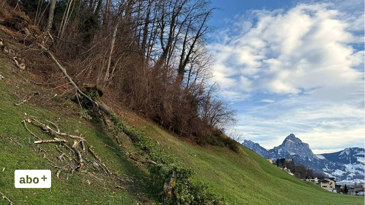 Föhnsturm in der Schweiz