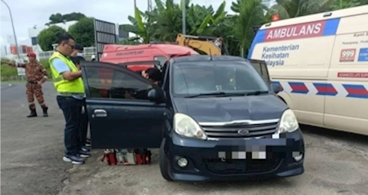 Senior citizen pronounced dead after being found unconscious in locked car in Kota Kinabalu