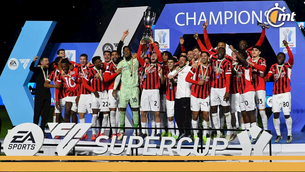 El nuevo Milan de Sergio Conceicao es Supercampeón de Italia