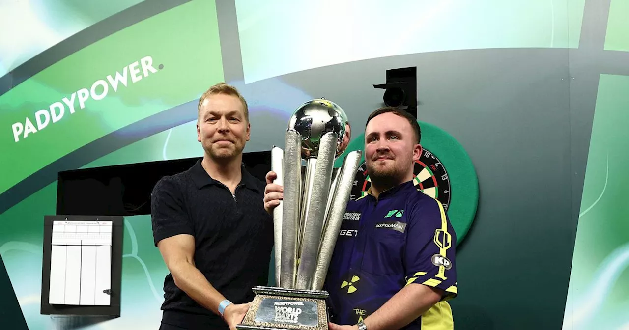 Sir Chris Hoy Makes Surprise Appearance at World Darts Championship