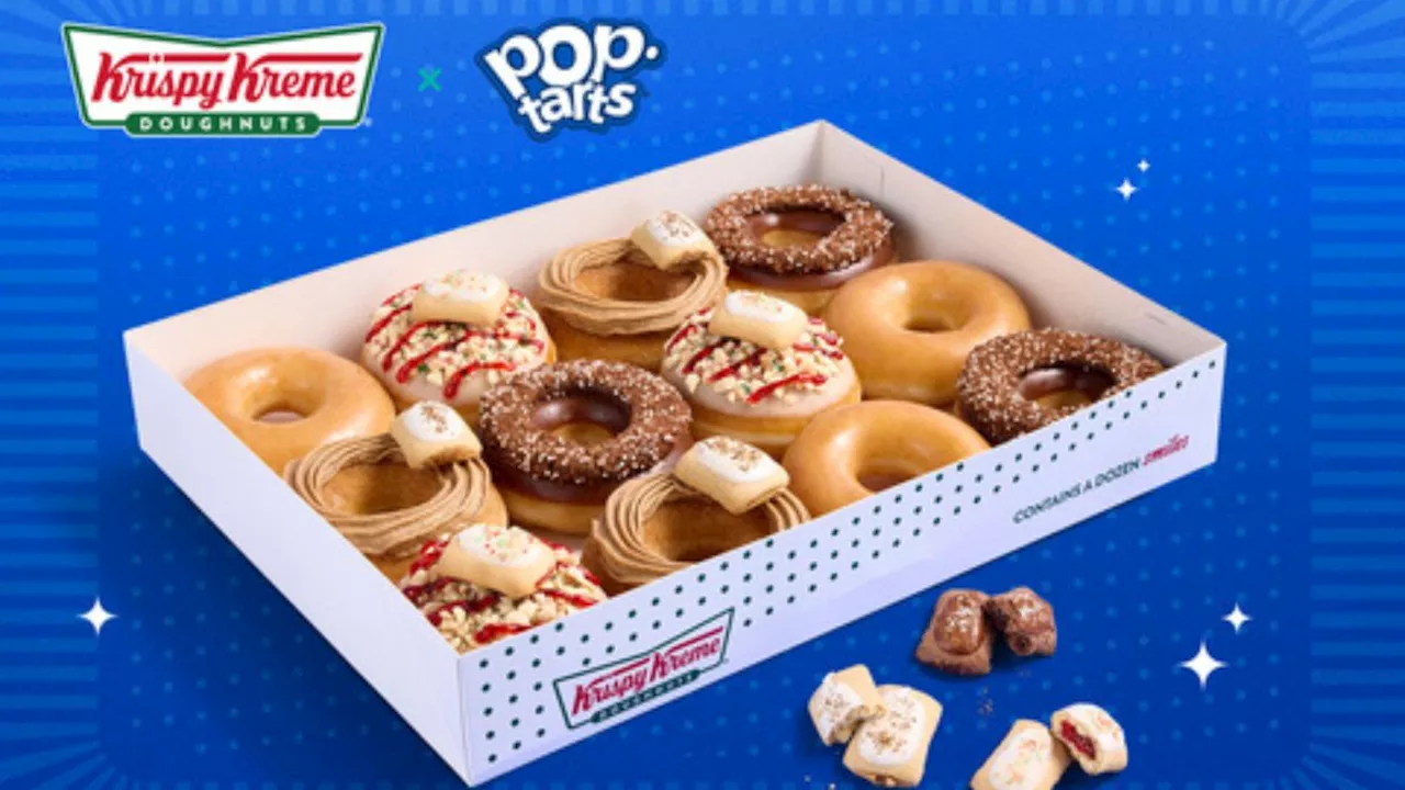 Krispy Kreme Presenta los Donuts Crazy Good con Sabores Pop-Tarts