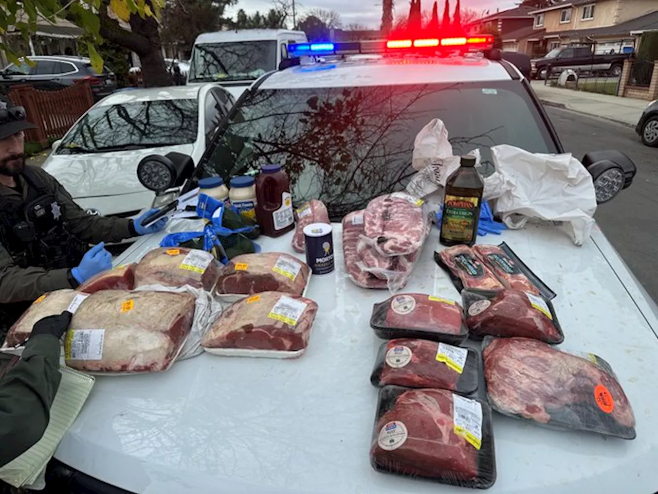 $1,200 worth of stolen meat retrieved by Santa Clara County Sheriff’s Office deputies