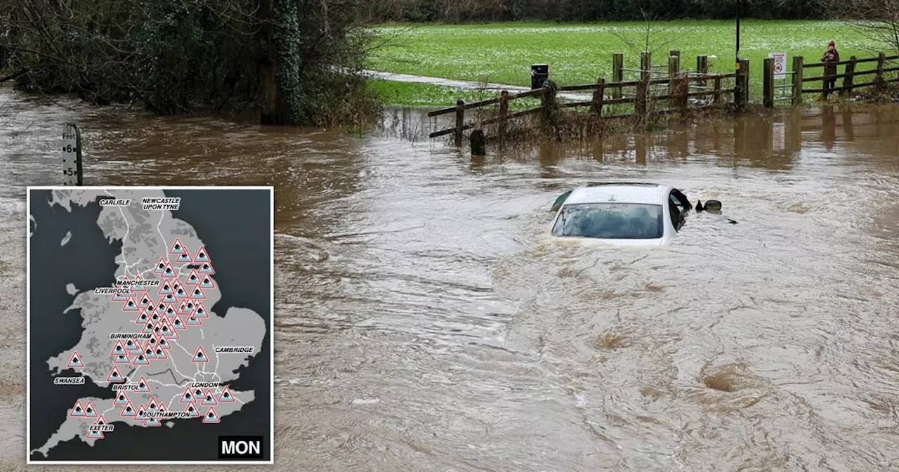 UK Battered by Flooding and Record Cold