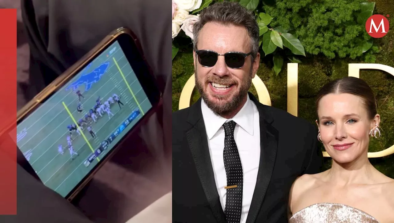 Dax Shepard No Se Pierde el Partido de Vikings vs Lions en los Globos de Oro