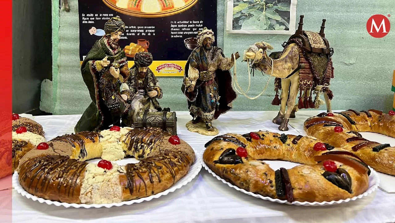 Roscas de Reyes con sabor a tradición familiar en Nezahualcóyotl