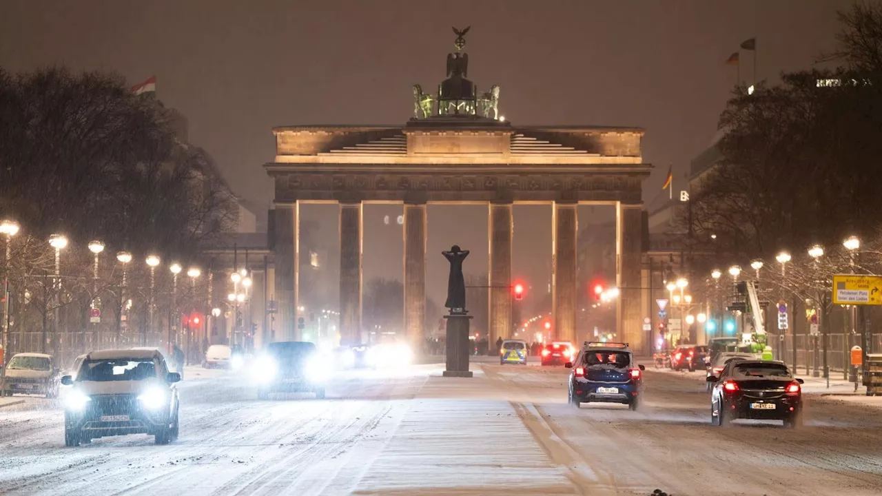 Berlins plötzlicher Winterzauber ist schon wieder vorbei