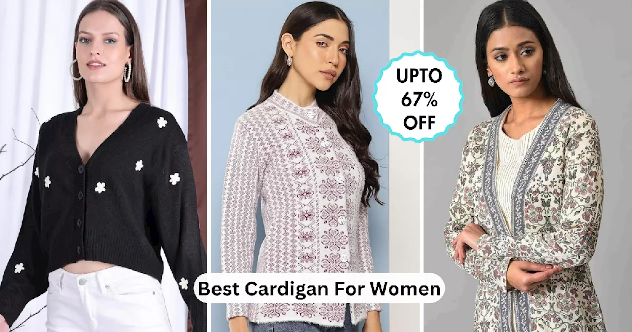 Amazon Sale 2025: 67% तक सस्ते में मिल रहे हैं ये स्टाइलिश Woolen Cardigans