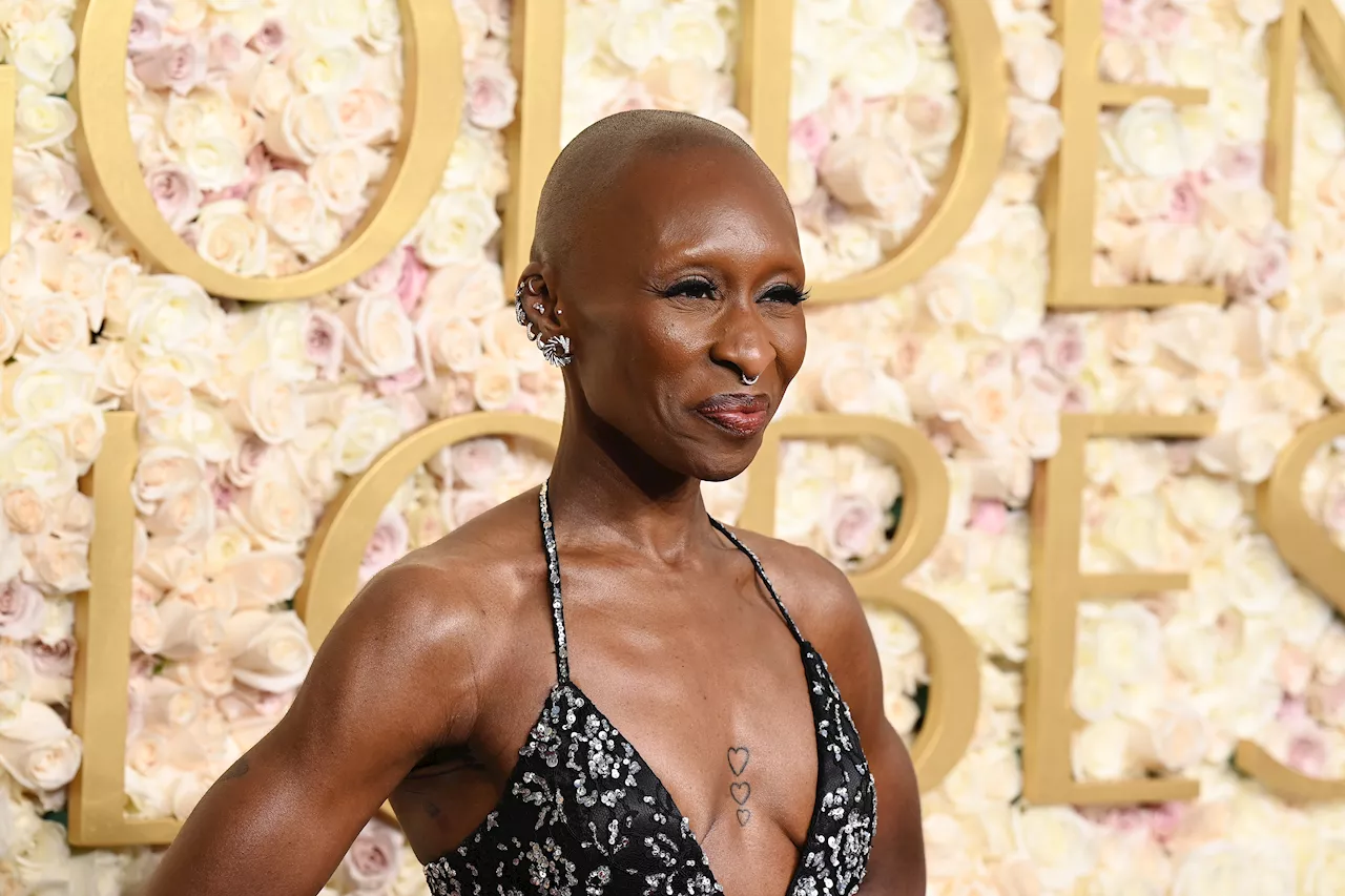 Cynthia Erivo Talks 'Wicked' Family and Red Carpet Nails at 2025 Golden Globes