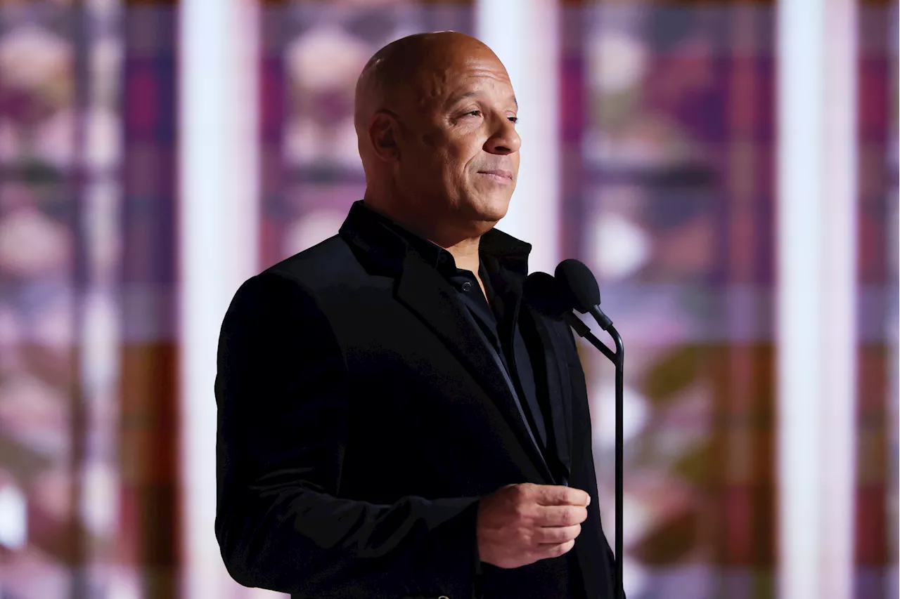 Vin Diesel Ends Feud with Dwayne 'The Rock' Johnson at 2025 Golden Globes