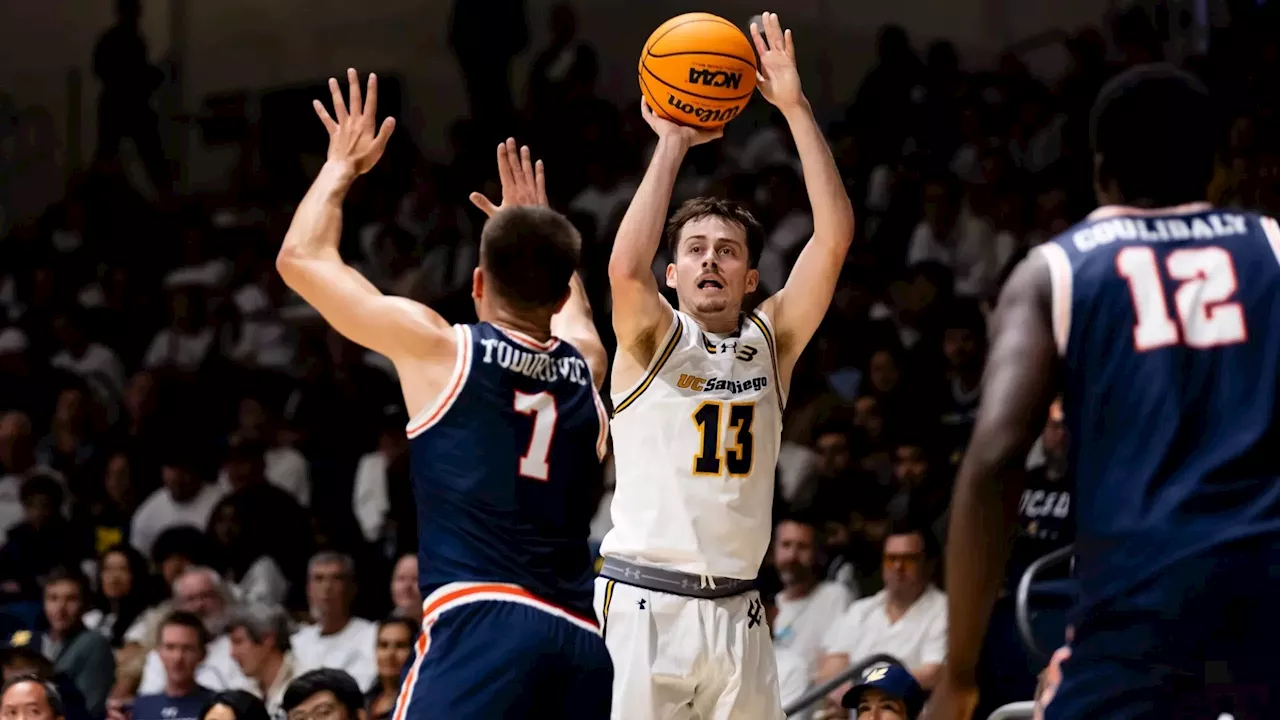 UCSD Tritons Dominate CSU-Fullerton, Tyler McGhie Continues 3-Point Shooting Streak