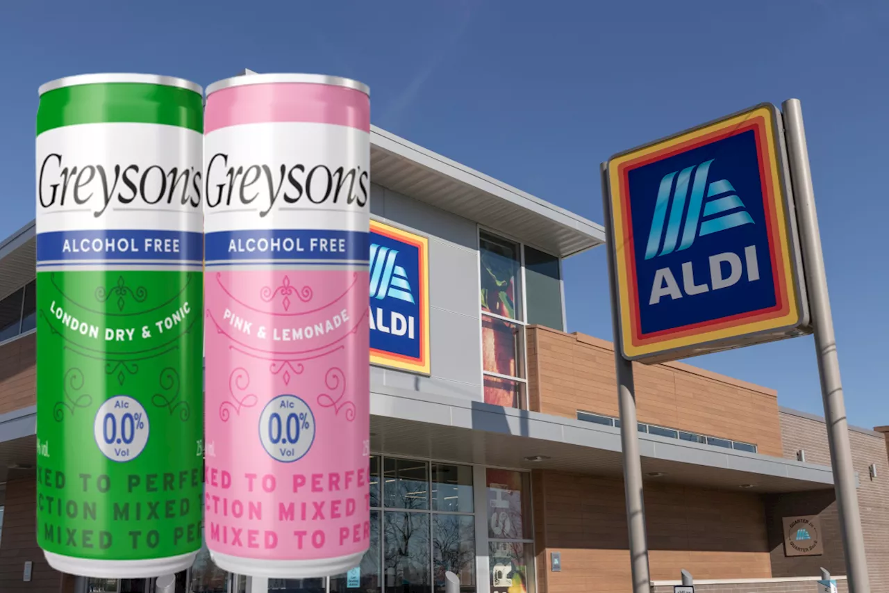 Aldi Launches 79p Alcohol-Free Cocktail Cans for Dry January