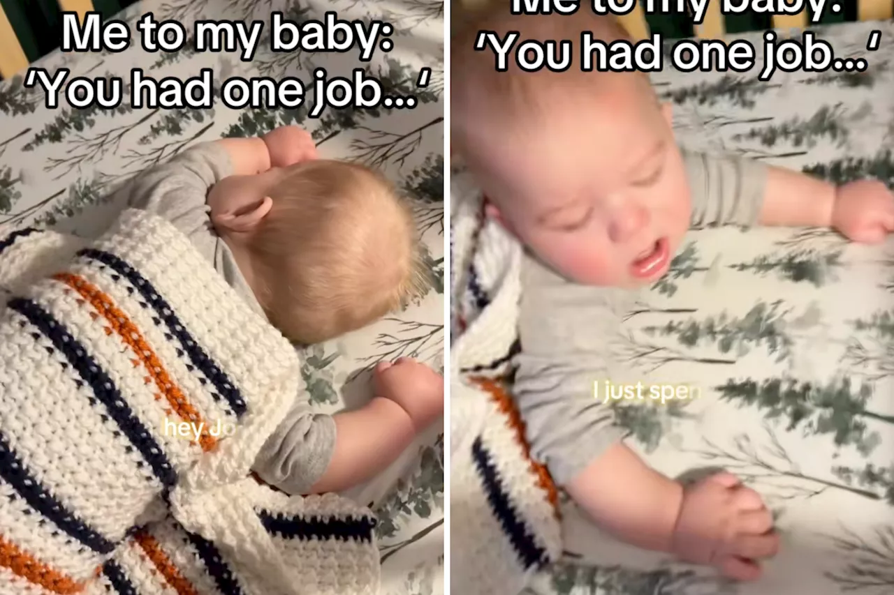 Sleeping Baby Leaves Babysitter Unaware