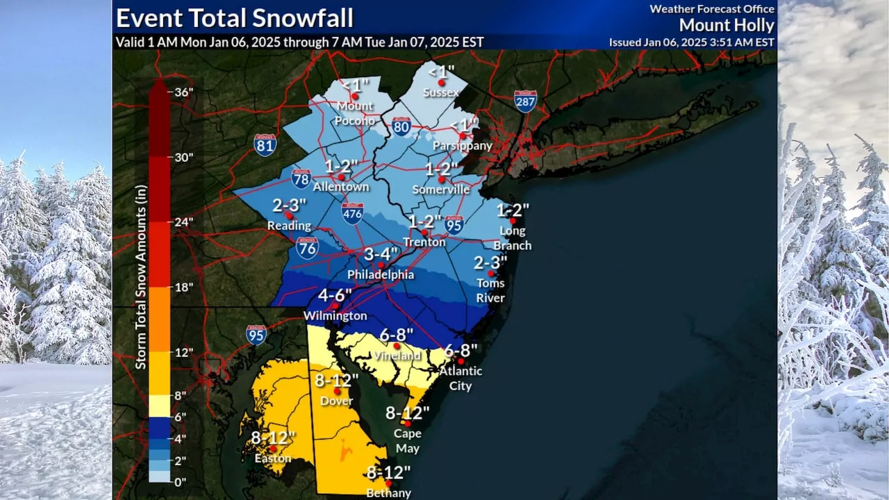 New Jersey Braces for Winter Storm with Heavy Snowfall