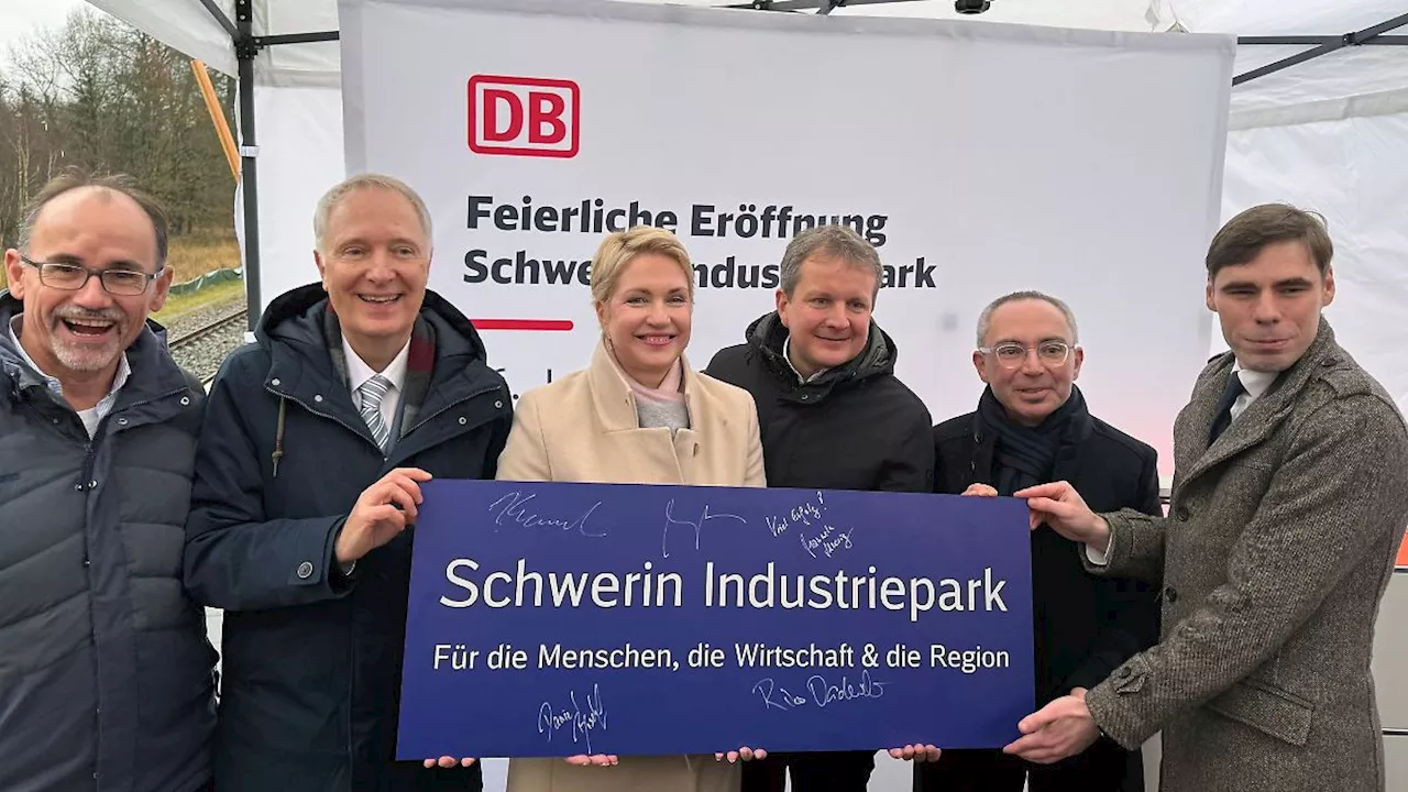 Mecklenburg-Vorpommern: Regionalzüge halten nun auch am Industriepark Schwerin